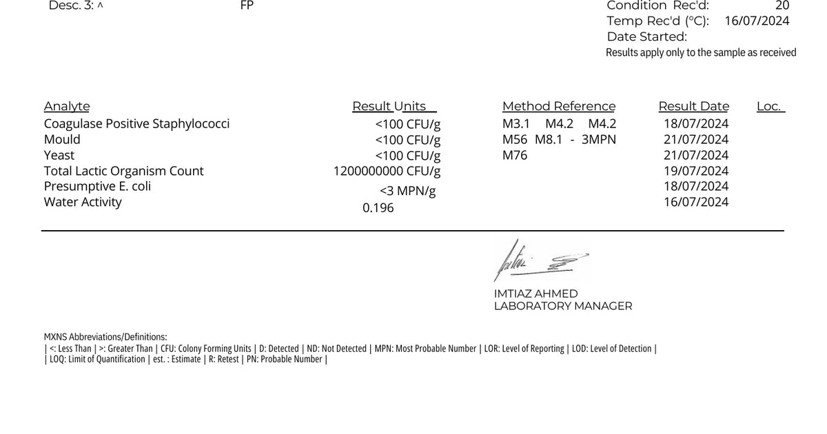 OneFit Testing Results 'July to September'