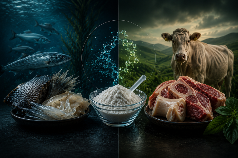Marine Collagen Absorbs 1.5x Faster Than Bovine But There’s a Catch