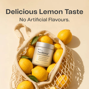 Delicious lemon taste, no artificial flavours